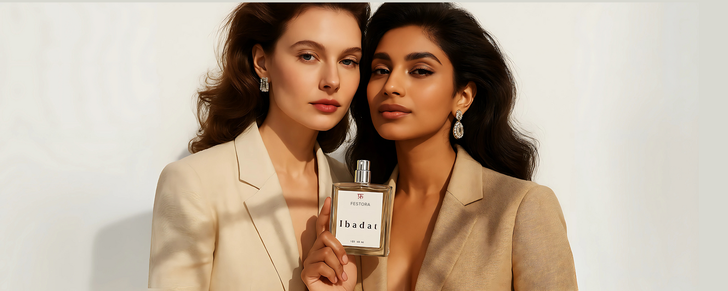 IBADAT - (Super Long Stay | Sandalwood - Safron - Rose) - UNISEX Perfume