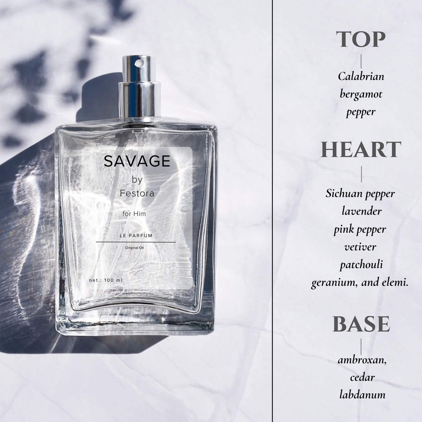 SAVAGE - Le Parfum (Men's) (Date Night/ All Season/ Seductive)